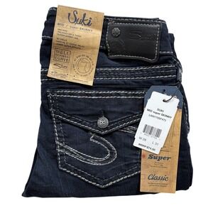 Silver Jeans Co. Women's Suki Super Skinny Stretch Relaxed Jeans 28x31 NWT -617
